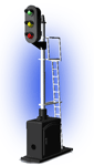 DZ 1050 3 color trackside signal S guage
